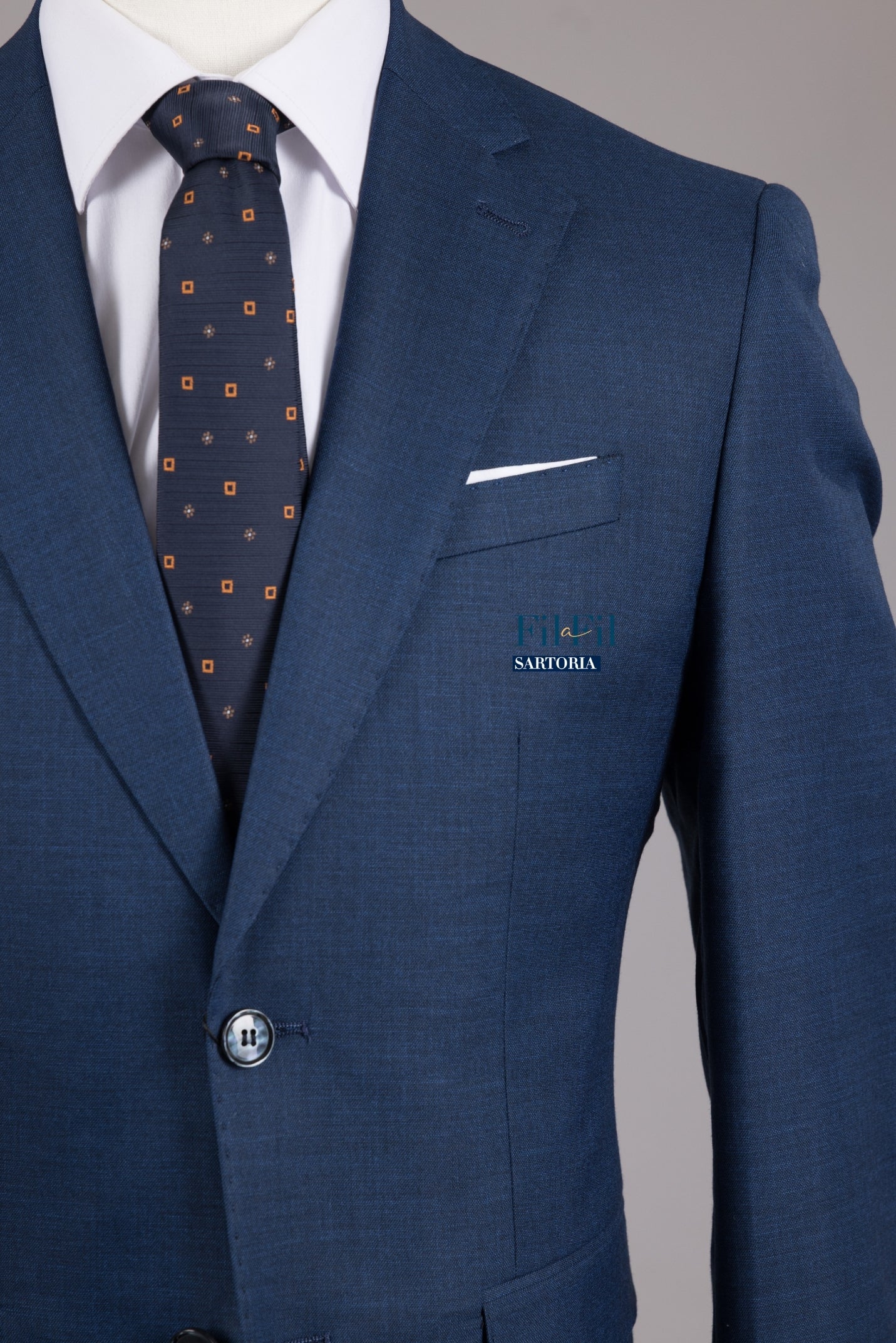 Abito blu parma Vestibilità comoda