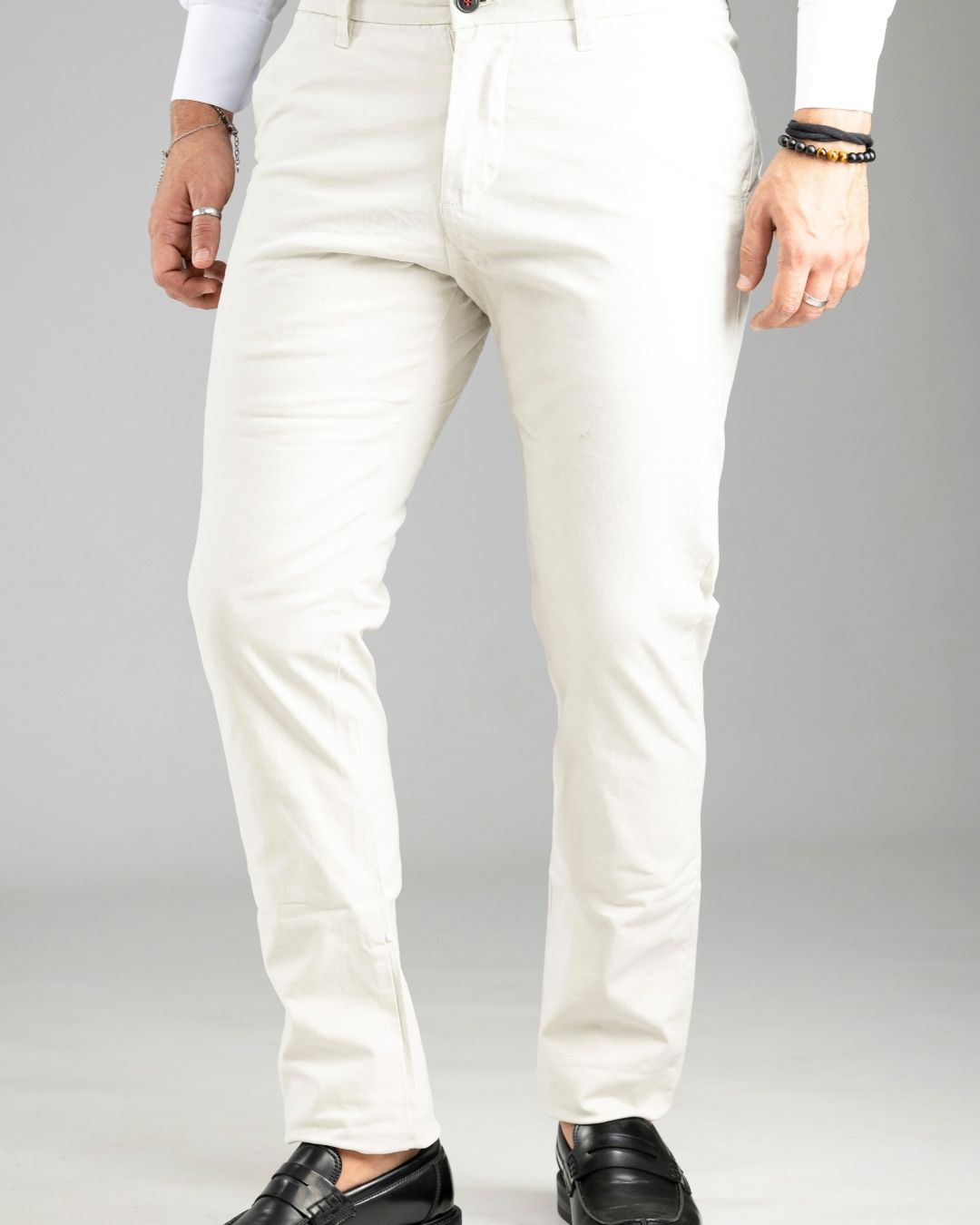 Pantalone CHINO Panna