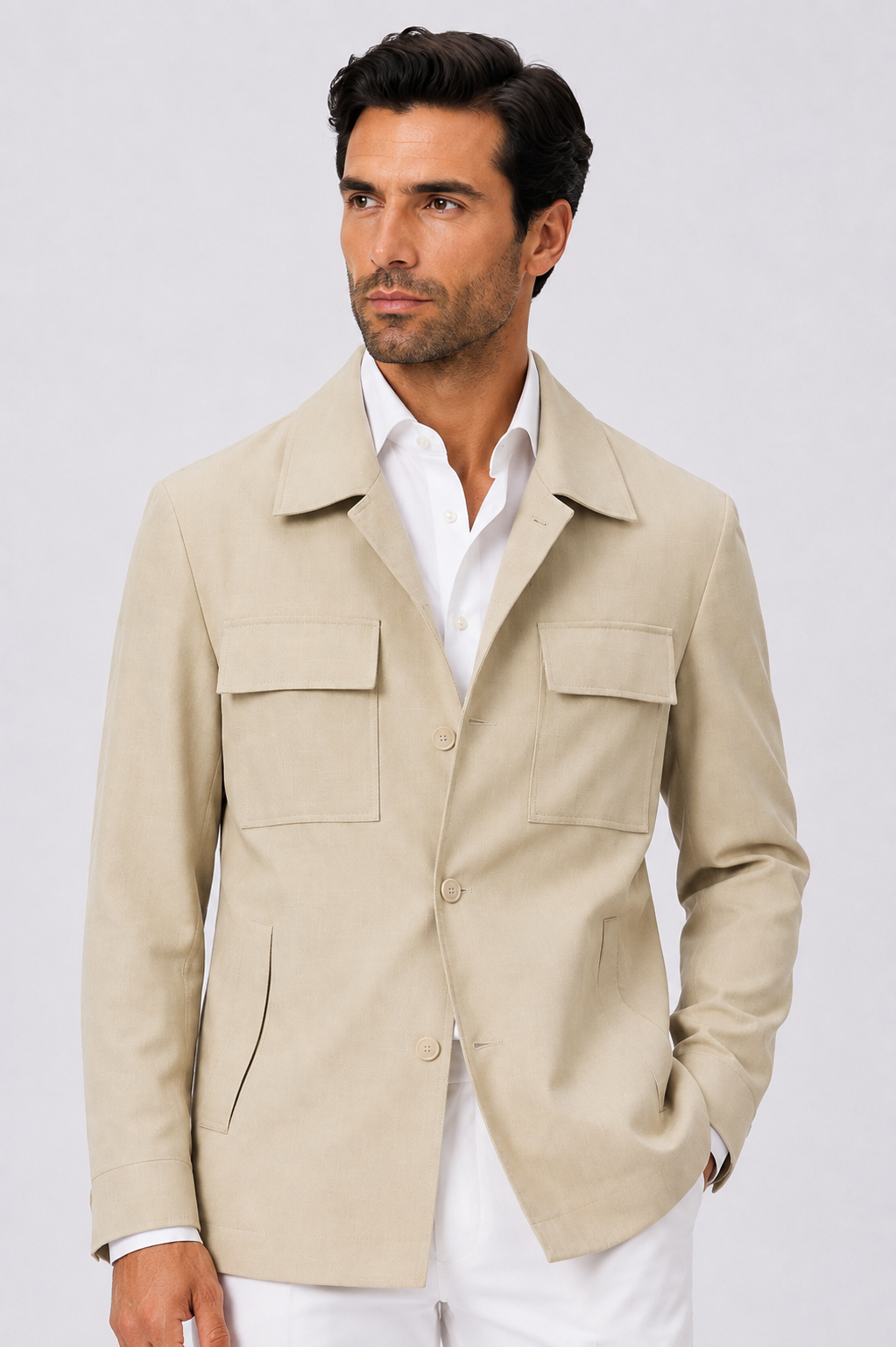 Giacca beige SAHARA