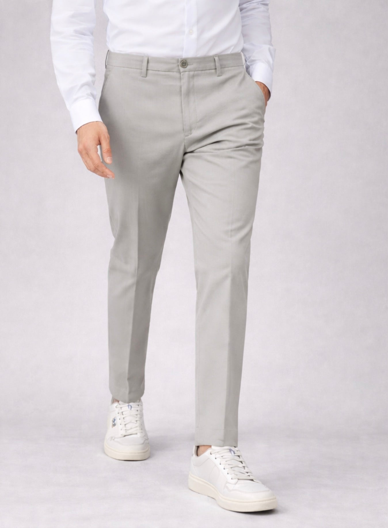 Pantalone Chino grigio chiaro