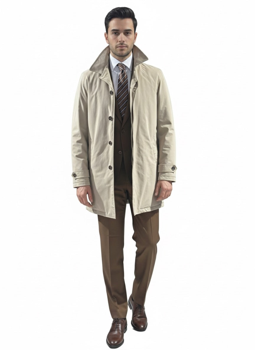 Trench impermeabile BEIGE