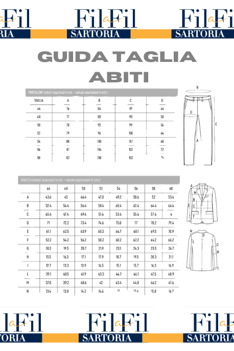 Abito Doppiopetto Blu Reggio