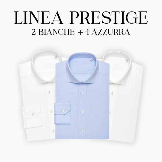 LINEA PRESTIGE - 2 Bianche + 1 Azzurra