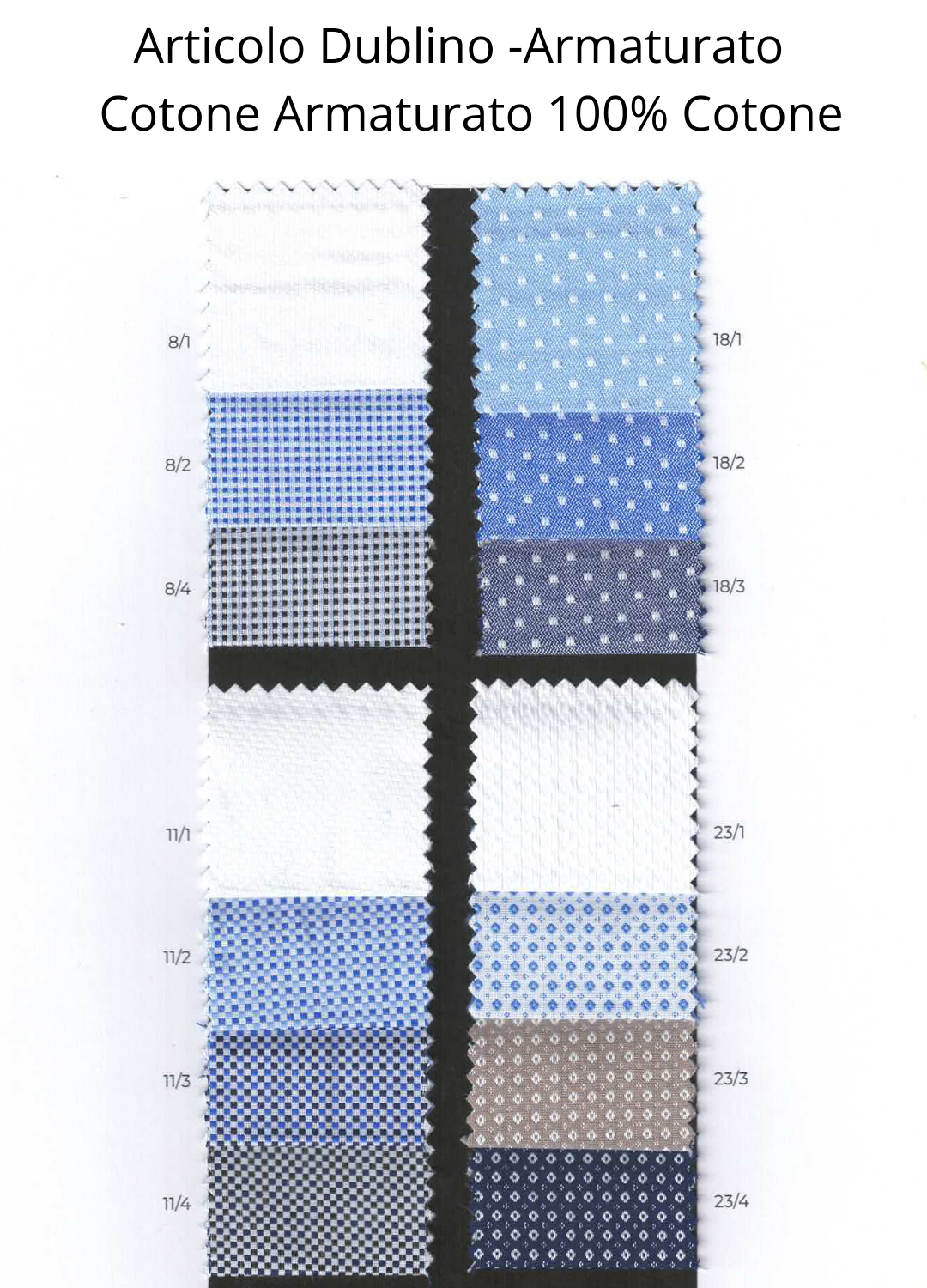 CATALOGO CAMICIE SU MISURA