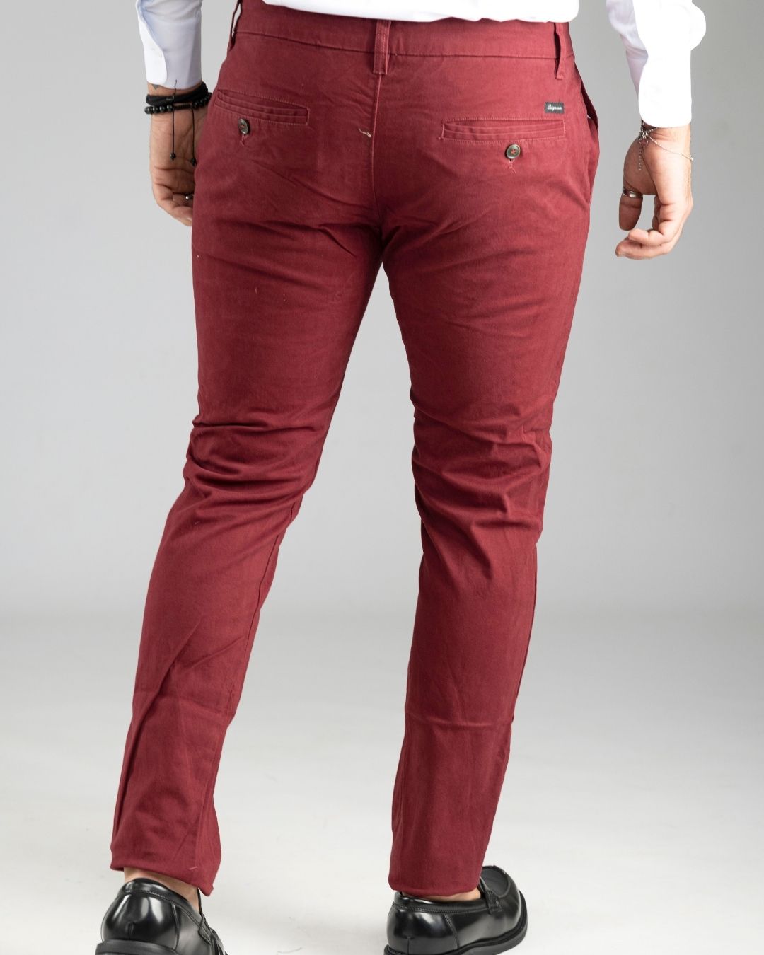 Pantalone Chino Bordeaux