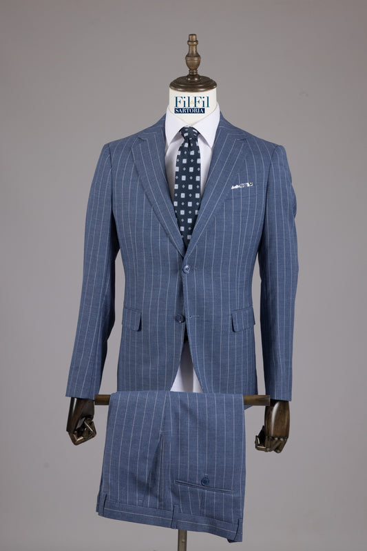 Abito Gessato Denim Novara