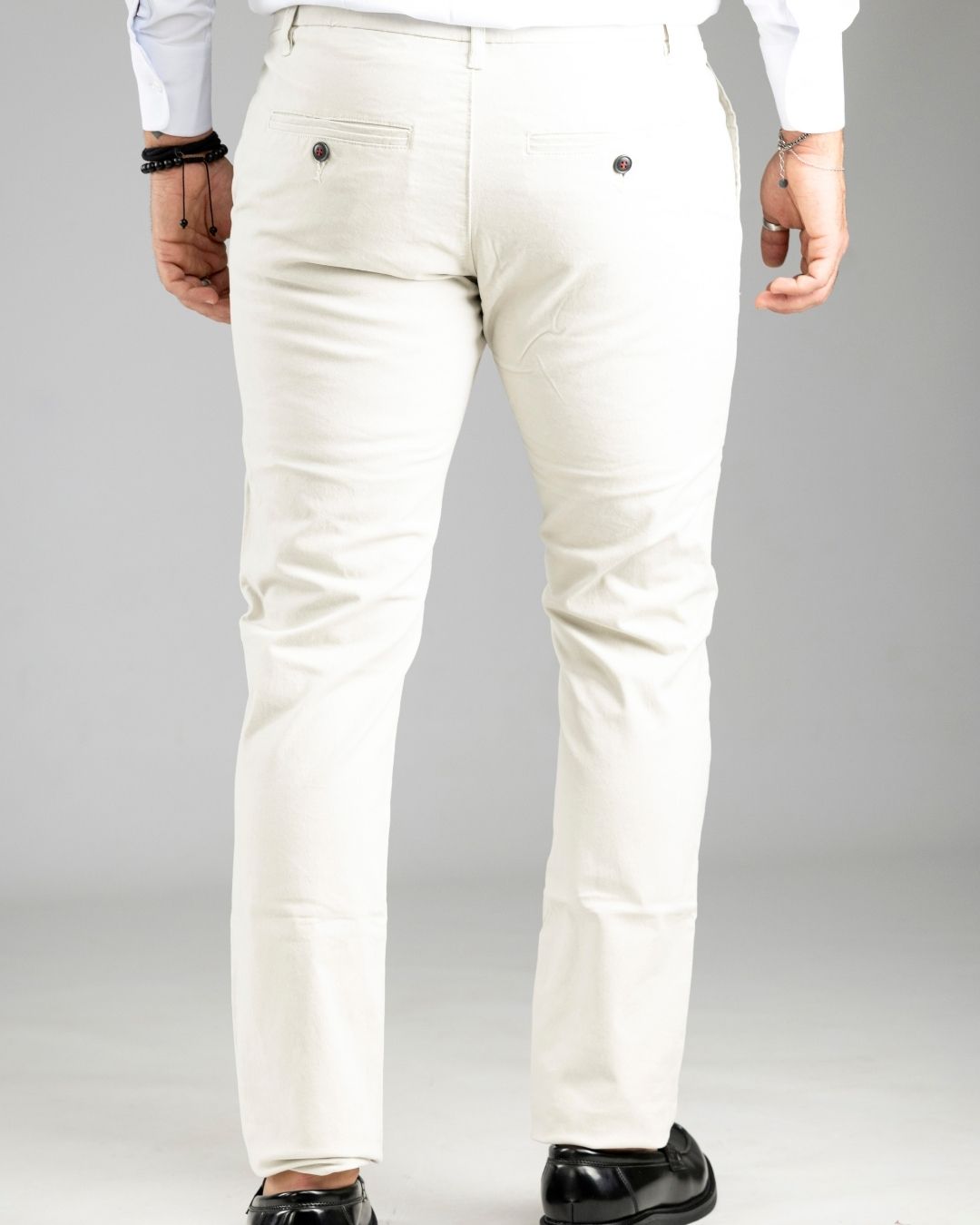 Pantalone CHINO Panna