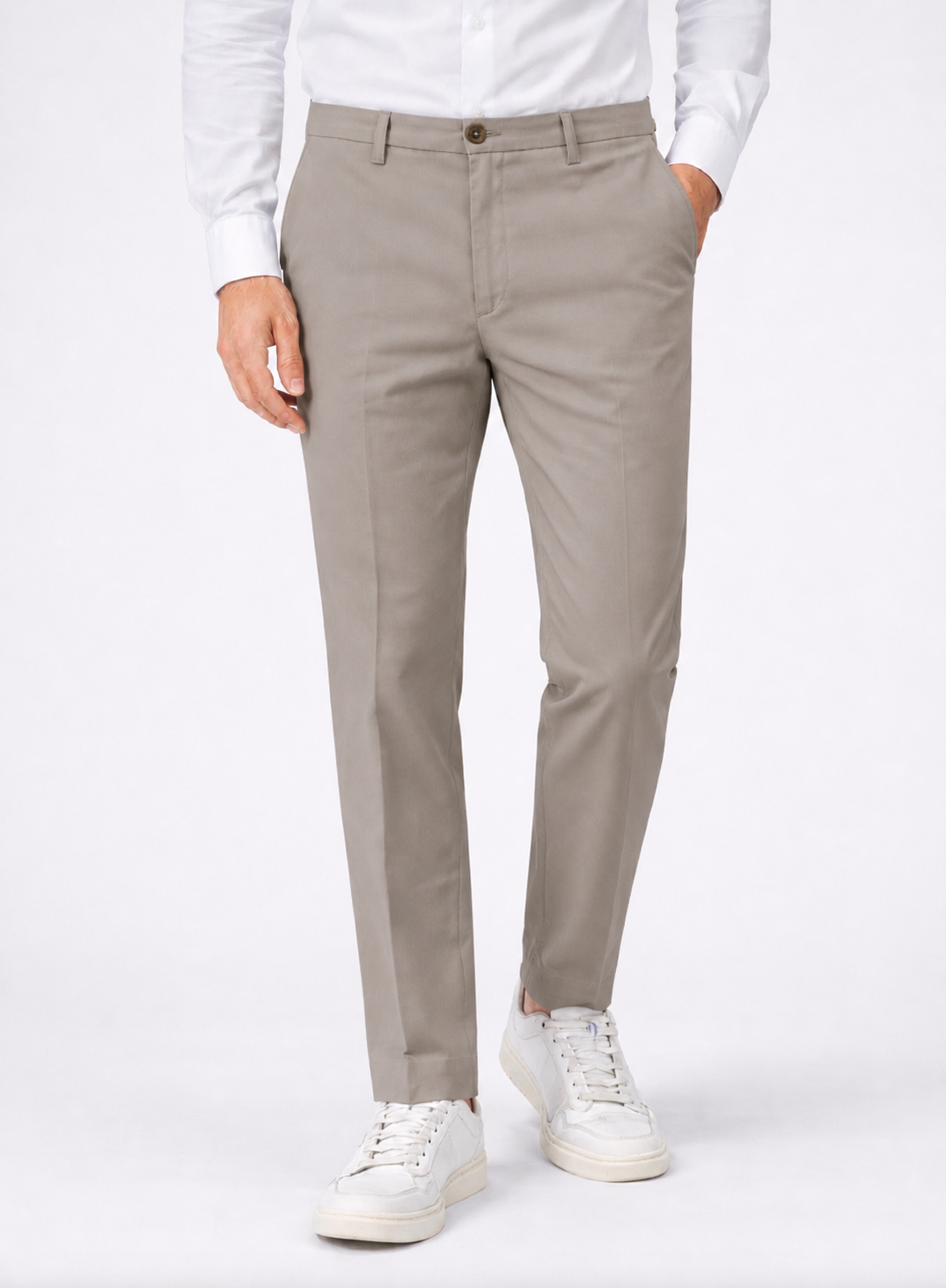 Pantalone Chino Tortora