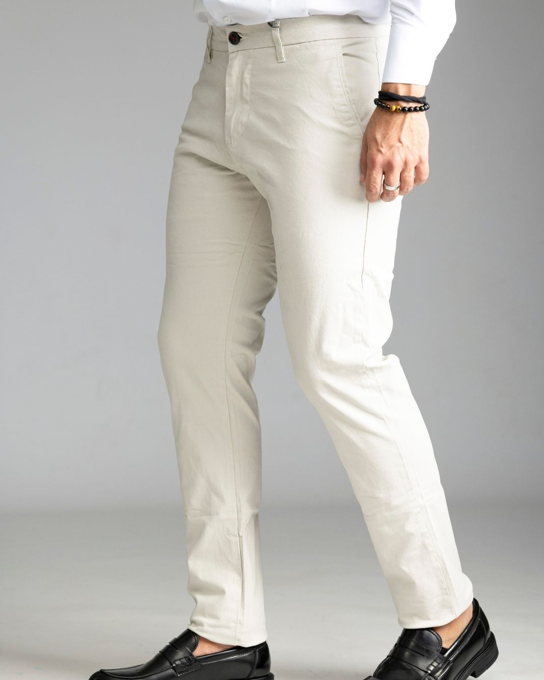 Pantalone CHINO Panna