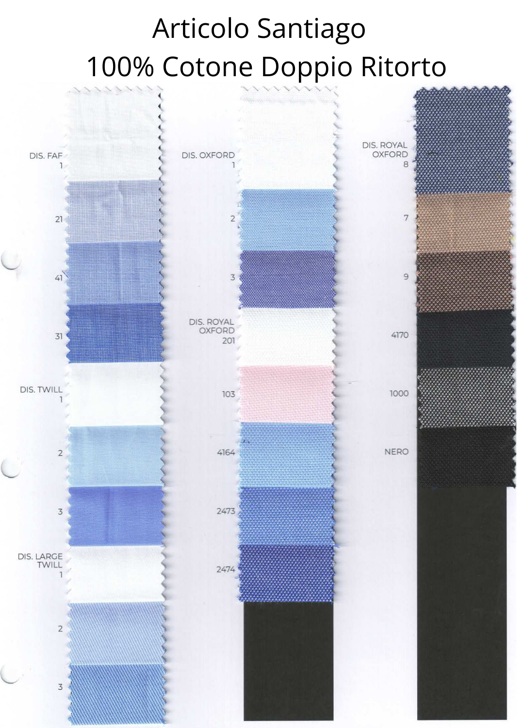 CATALOGO CAMICIE SU MISURA