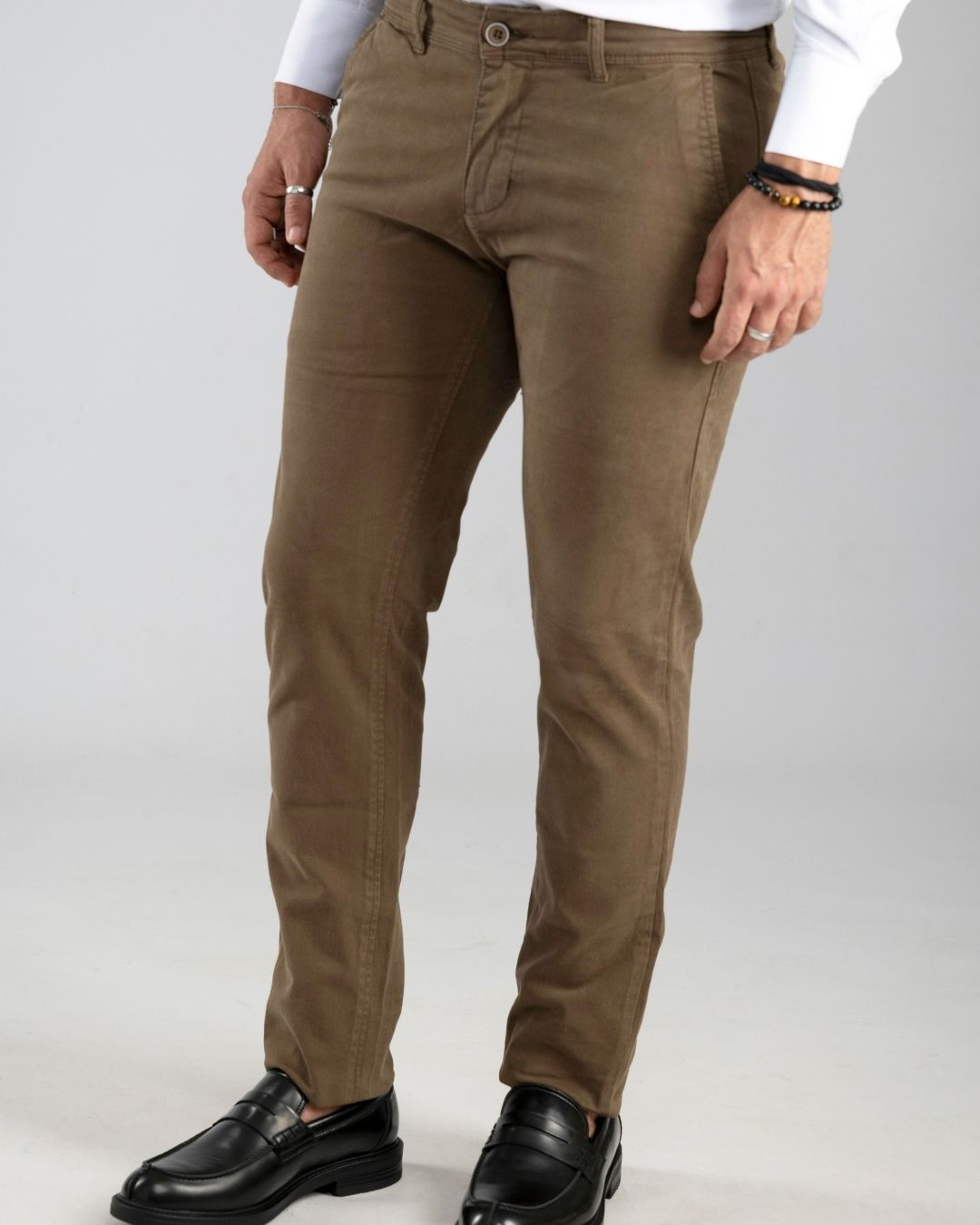 Pantalone CHINO Fango