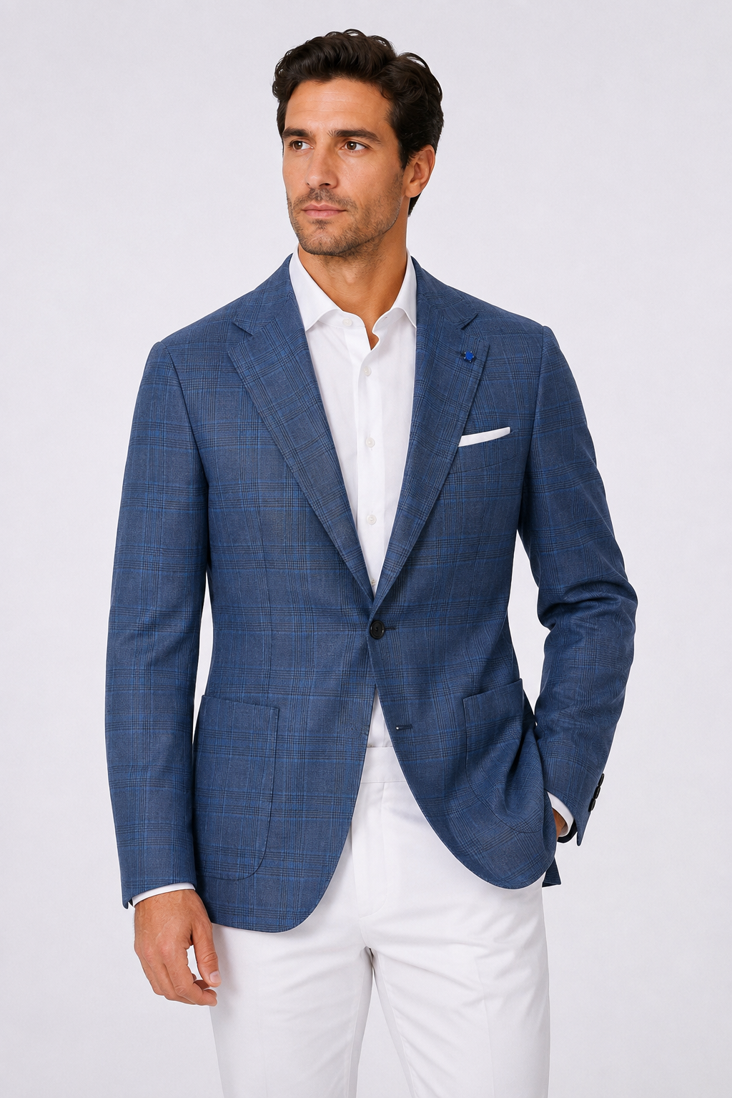 Giacca blu Galles COMO