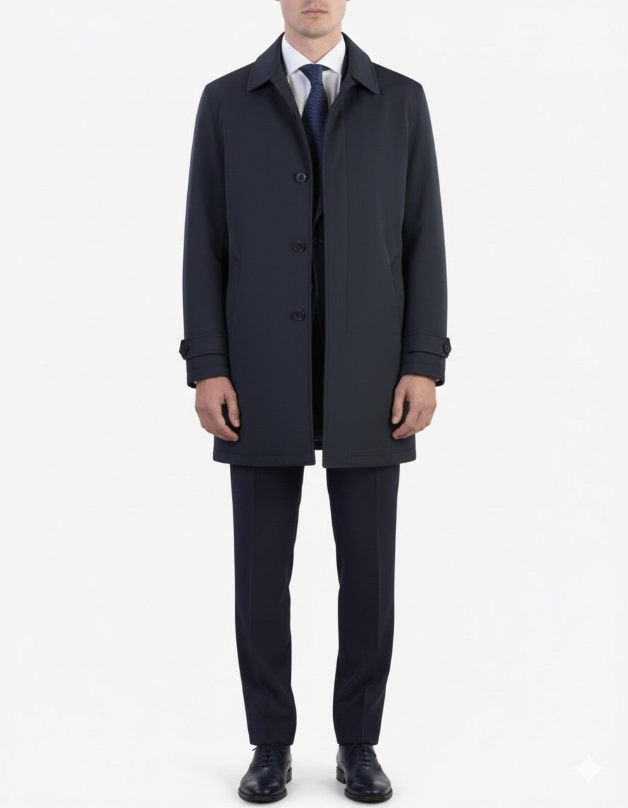 Trench impermeabile BLU