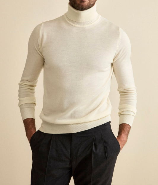 NUOVO Dolcevita panna mano CASHMERE