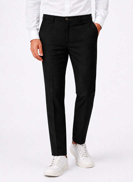 Pantalone LINO Nero