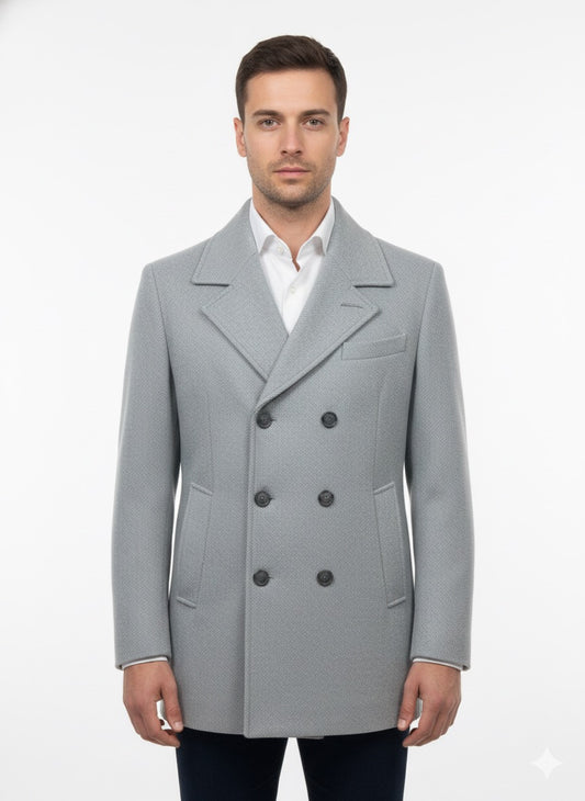 Cappotto Lana Bulldozer corto Doppiopetto