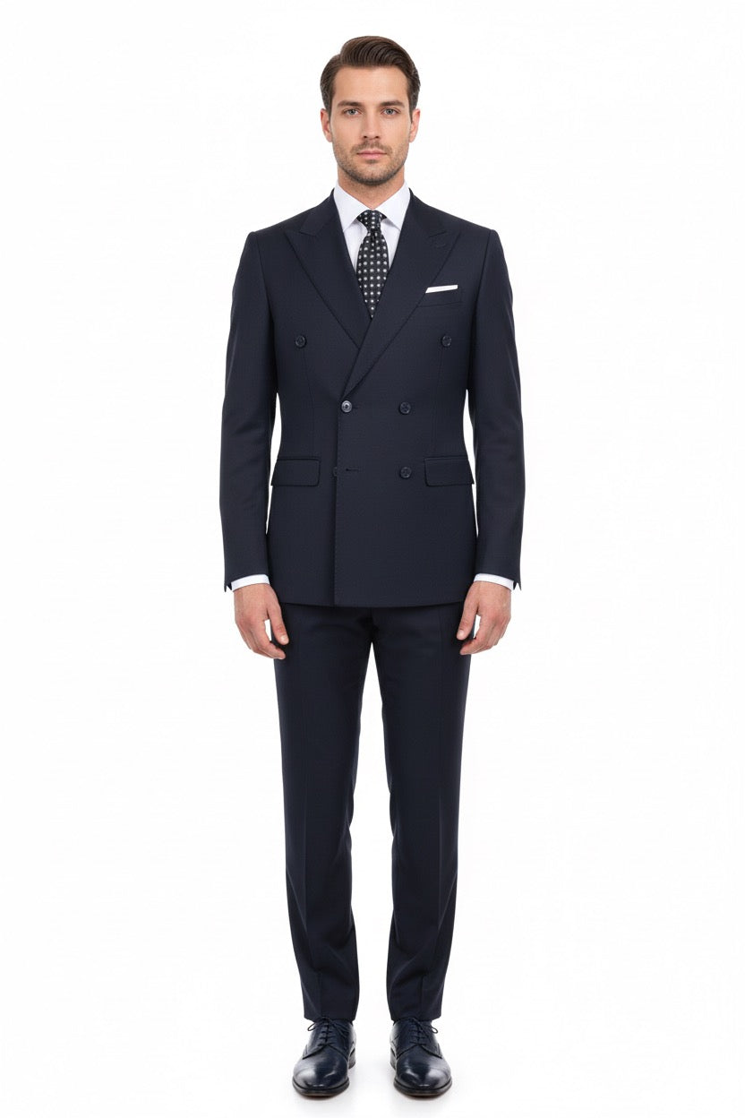 Abito Doppiopetto Blu Reggio