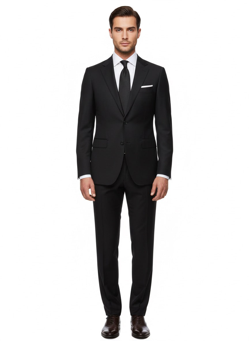 abito nero vestibilita’ comoda drop 4