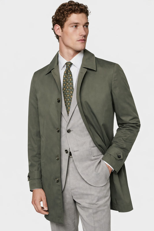 Trench Antipioggia VERDE