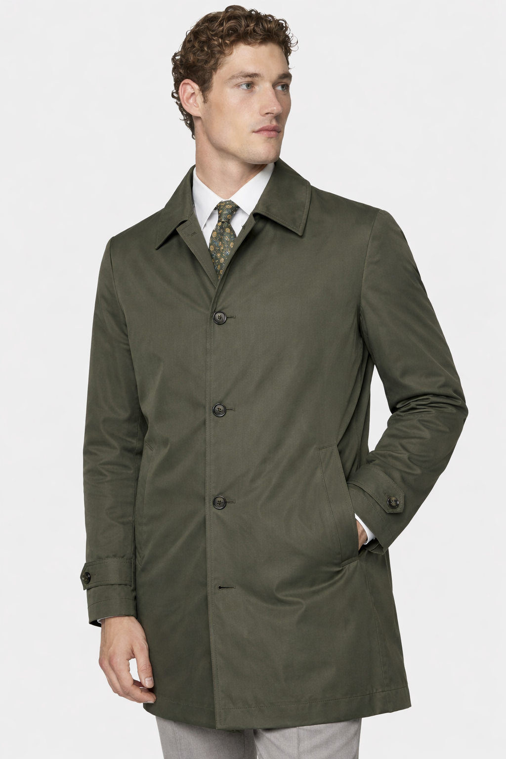 Trench Antipioggia VERDE