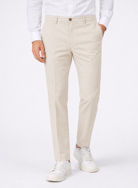 Pantalone Chino Beige