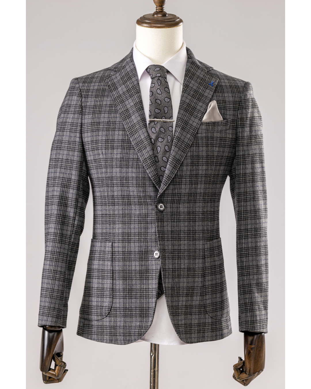 Giacca Lana principe di Galles Autentico