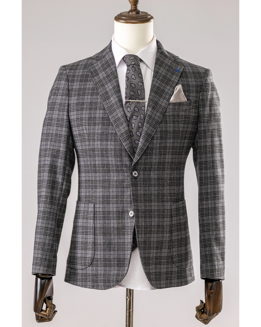 Giacca Lana principe di Galles Autentico